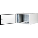 7U 19" Safebox B W600mm x D600mm Indoor IP55 Cabinet & Enclosure - LG ανοιχτή πόρτα