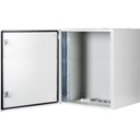 16U 19" Safebox B W600mm x D600mm Indoor IP55 Cabinet & Enclosure - LG ανοιχτή πόρτα