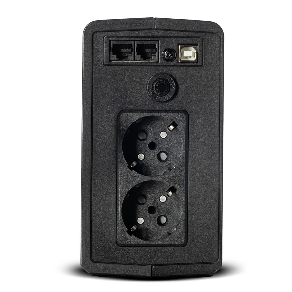 UPS LEO LCD 650AP - USB πίσω όψη