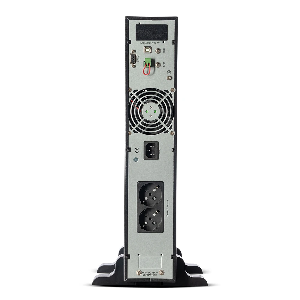 UPS NEOLINE TOWER/RACK 1kVA/900W with 2 x 12V 9Ah - 1101SRTB2X9 πίσω όψη