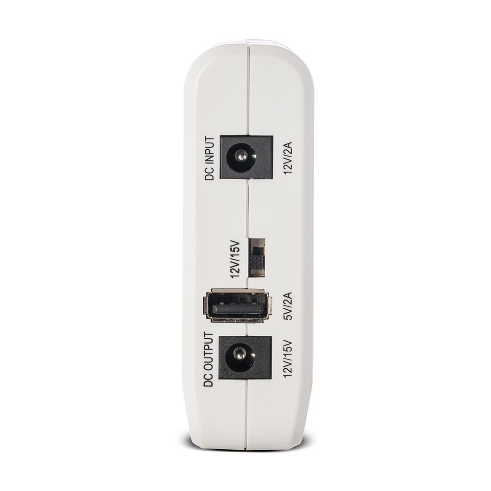 UPS LEO DC Mini 18W with USB port πίσω όψη