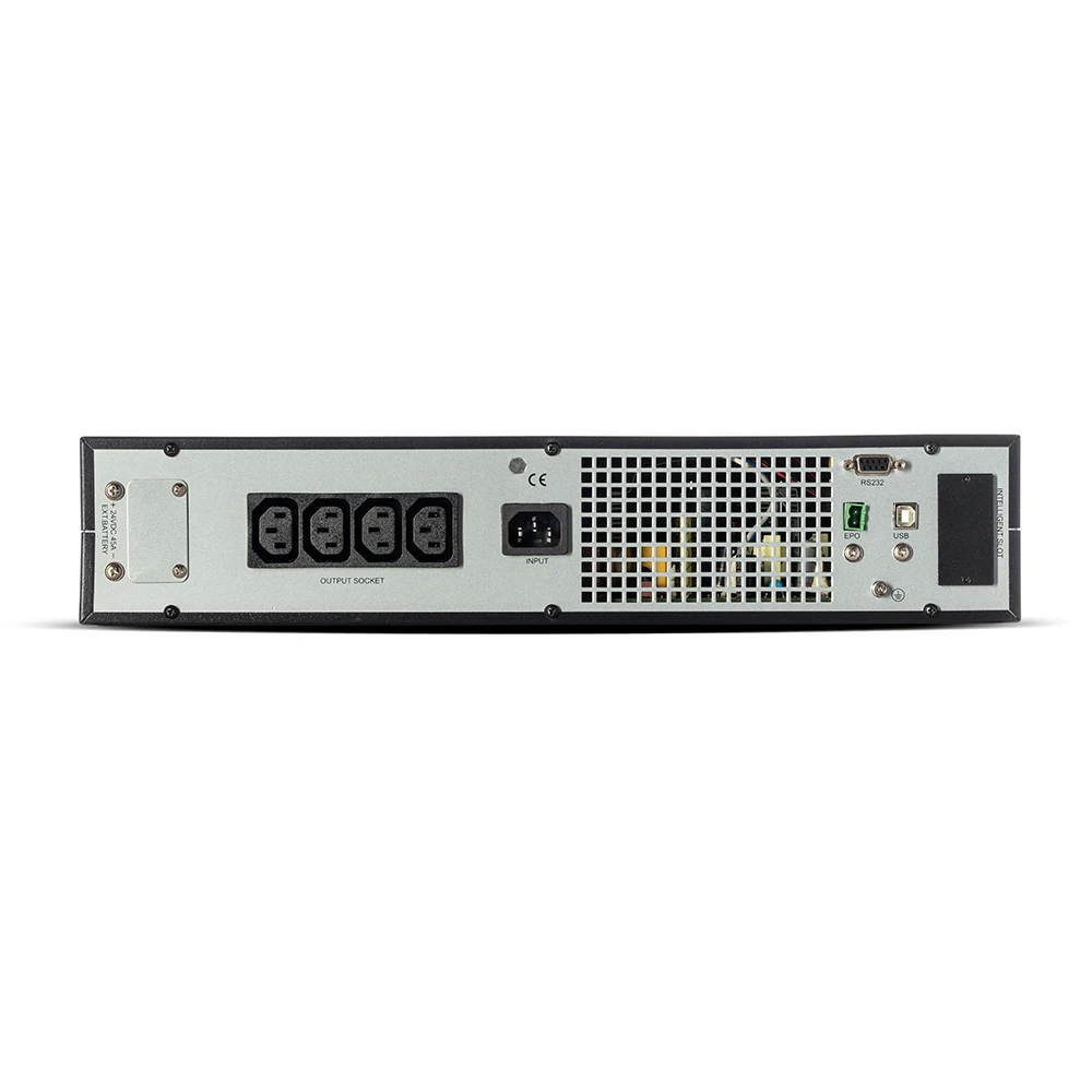 UPS PRIME RACK/TOWER πίσω όψη1kVA/1000W LCD with 2 x 12V 9Ah 12A - 1101XLRTB2X9-I