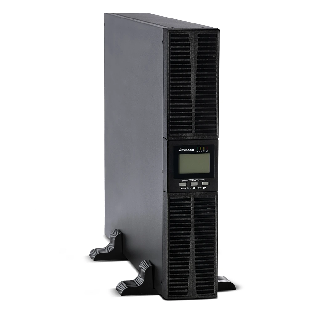 UPS PRIME RACK/TOWER 6kVA/6000W LCD 240Vdc 5A - 1106XLRT240V  πλαϊνή όψη κάθετη