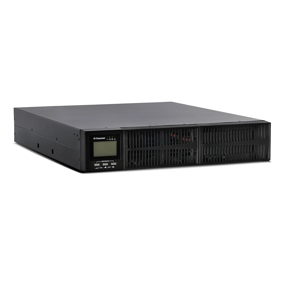 UPS PRIME RACK/TOWER 3kVA/3000W LCD with 6 x 12V 9Ah 12A - 1103XLRTB6X9-I  πλαϊνή όψη οριζόντια