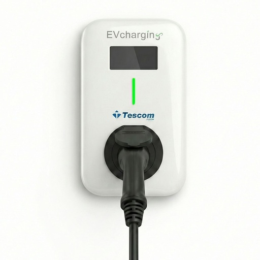 [EVC.0003] EV CHARGER WALL 3PH 22kW AC CABLE OCPP